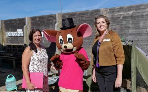 Cheryl Hadland with Penny Mordaunt MP
