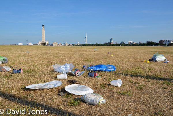 waste left on the common