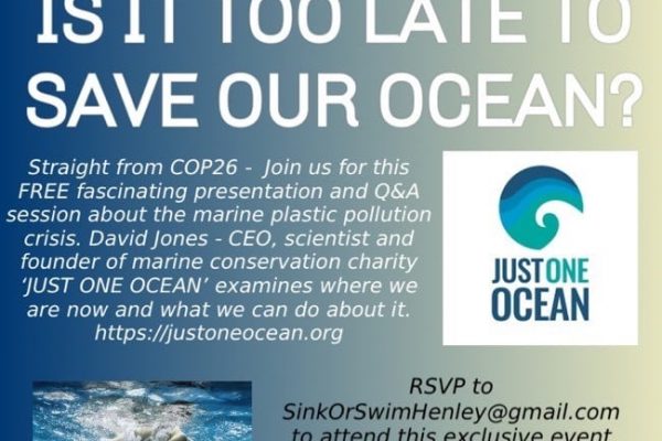 Public speaking events to local communities about the issues facing the ocean